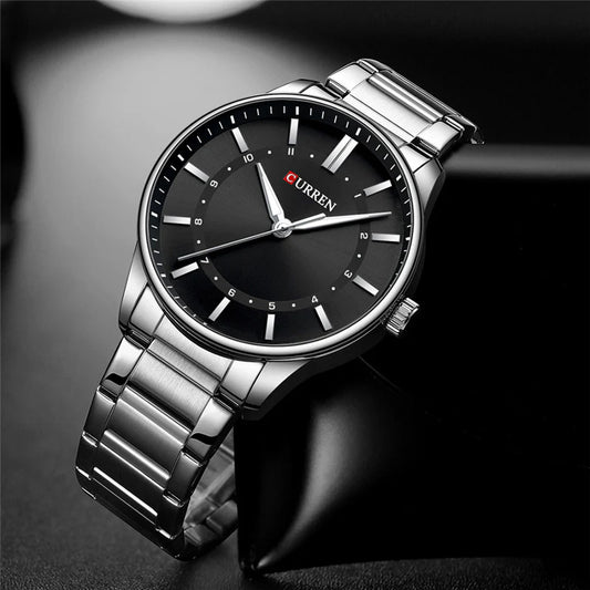 CURREN 8430 Men’s Chronograph Stainless Steel Watch