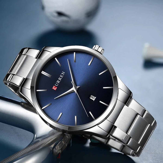 CURREN 8357 Original Stainless Steel Men’s Watch.