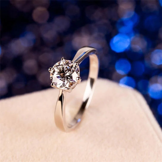 Diamond Ring Stainless Steel Ring For Girl & Woman