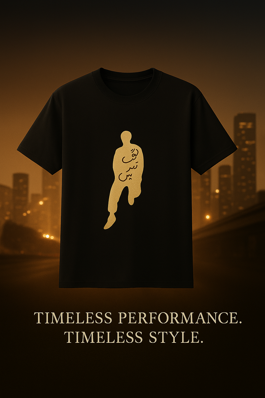 Men’s White&Black Graphic T-Shirt – Minimalist Streetwear Tee