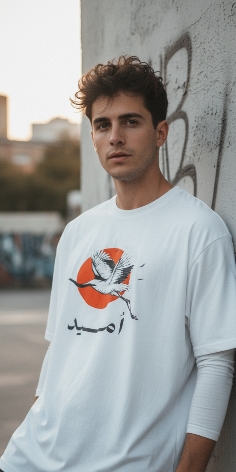 Trendy Graphic T-Shirt – Minimalist Artistic Tee with Timeless Style.