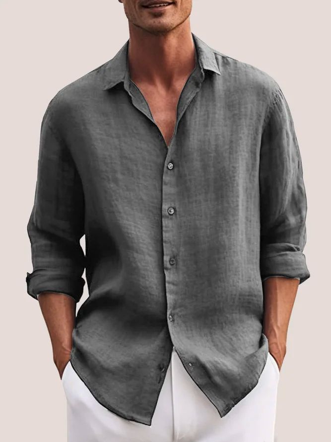 Ash Drift Linen Shirt